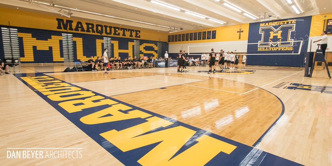 Marquette High School Gymnasium Renovation Portfolio Image 2