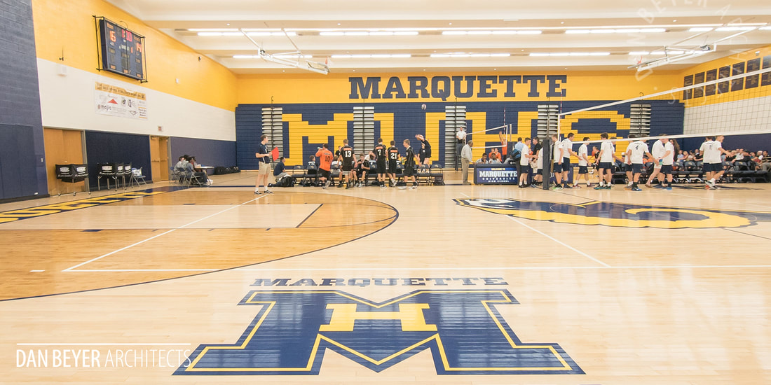 Marquette High School Gymnasium Renovation Portfolio Image 5