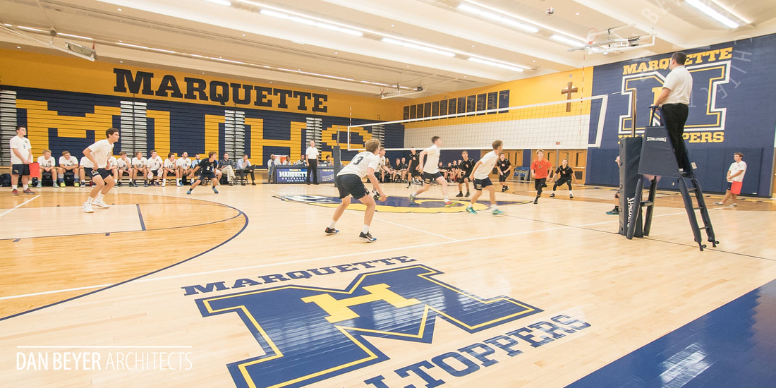 Marquette High School Gymnasium Renovation Portfolio Image 6